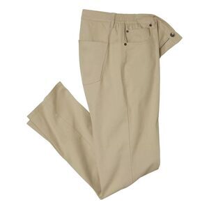 Atlas For Men Mens Twill Stretch Pants / Beige